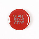 2Pcs Engine Start Stop Push Button Frame Cover for Alfa Romeo Giulia Stelvi