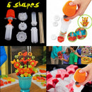 Fruit Cake Cutting Vegetable DIY Push Shaper Cutter Food Decor Too3CK