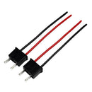 1 Pair H7 Bulb Socket Male Adapter Connector for Car Headlight Fog Lamp