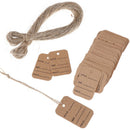 100Pcs Merchandise Display Price Tags Wedding Label Price Tags With String 20 Nw