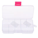 1Pc 10 Compartments Clear Plastic Storage Box Jewelry Screw Organizer Contain JR