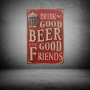 20x30cm Retro Metal Tin Sign Door Wall Decor Plaque Wall Art Poster -2PACK