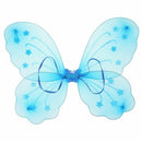 Fairy Princess Butterfly Wings Wand Headband 3 pc Set Halloween Party Role  Q6B4