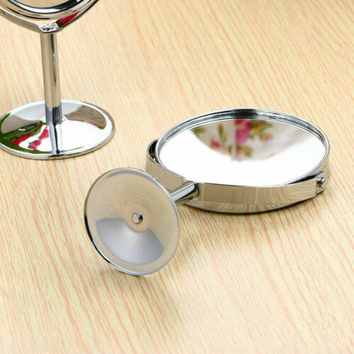 New Makeup Cosmetic Mirror & Double-Sided Normal and Magnifying Stand Mirro BX
