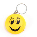 Cartoon Emoji Design Led Keys chain With Sound Flashlight Kid Pig Key Ring LJ