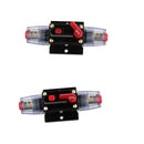 Car Audio Inline Circuit Breaker Support Push Button Manual Reset 12V/24VDC