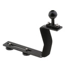 Durable Aluminum Alloy Underwater Video Photography Handle Arm Tray with Ball
