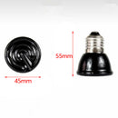 2x Ceramic Reptile Heat Lamp Infrared Heater Light Bulb 220V-240V 80W&60W