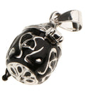 2Pcs Enamel Memorial Ash Cremation Urn Perfume Tiny Thing Container Pendant