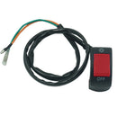 5pcs Motorcycle Handlebar Flameout Startup Switch Red-modification parts