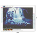 5D DIY Full Drill Diamond Painting Cross Stitch Embroidery Kit (Tiger10)