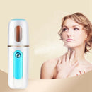 Blue Portable Usb Mist Sprayer Facial Nebulizer Steamer Moisturizing Skin C I8N9