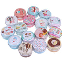 Mini Round Tin Box Sealed Jar Packing Jewelry Candy Storage Cans Coin Gift Bsp