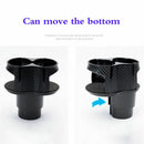 Carbon Fiber Center Console Drink Cup Holder Box For Car Interior Fitting QZB