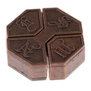 Box Lock Puzzle Classic Metal Brain Teaser IQ Test Toys Mind Game (Level 1)