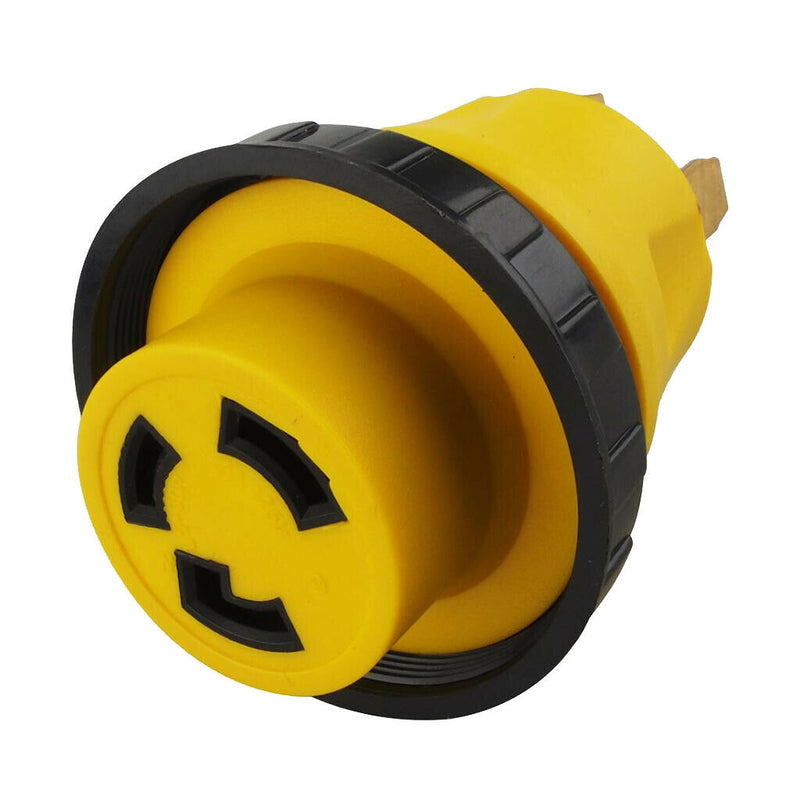 Generator 4-Prong locking 14-50P Male to RV L5-30R Female Adapter