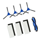 Set of 11 Vacuum Cleaners Replacement Parts Kit - Main Brush + Side Brushes +