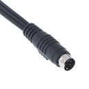 Full copper core S-VIDEO 4-pin terminal to 3rca female audio composite adapte@