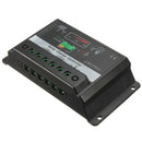 30A PWM Solar Panel Battery Regulator Charge Controller 12V/24V Auto