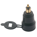 2x Motorcycle Scooter Double USB Charger DIN Socket Voltmeter For BMW F800 F650