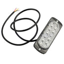 Amber 12LED Car Truck Emergency Beacon Warning Hazard Flash Strobe Light M&O
