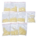 2500x Rubber Bait Bands for 3mm to 10mm Bloodworm Baits Fishing Elastic Band Gw