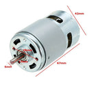 1X(Dc 12-24V 775 Motor Electric Drill With Drill Chuck Dc Motor For Polishi