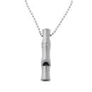 Emergency Survival Stainless Steel Whistle with Lanyard,Suitable for Hiking