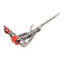 Foldable Automatic Spring Fishing Pole Bracket Durable Outdoor Fishing Gear A
