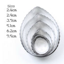 23pc Rose Cookie Cutter Stainless Steel Pastry & Biscuit Cutter Cake Mold P U4O3