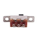 5 Pcs x On-Off 2 Position SPDT 1P2T Panel Mini Slide Switch Solder Lug SS12 Z6X1