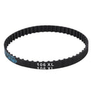 106XL 031 53 Teeth 7.9mm Width Rubber Drying Machine Timing Belt Black U2Q7