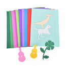 10 Sheets Sponge EVA Foam Thick A4 Paper Kids Handmade Hand Craft Supplies KQ ME