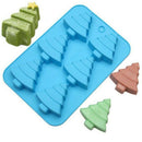 Christmas Tree Silicone Fondant Mould Cake Decorating Chocolate Xmas Mold DIY