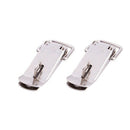 2x Case Chest Spring Loaded Draw Lock stainless steel Toggle Latch Hasp Sil Q9M9