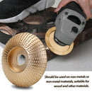 Wood Grinding Wheel Angle Grinder Disc Wood Carving Disc Sanding Abrasive T