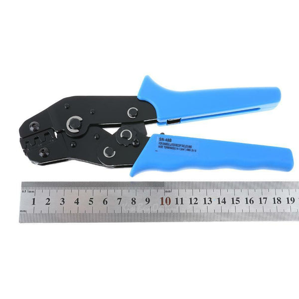 Metal Terminal Crimping Non-Insulated 2.8/4.8/6.3 Cable Wire Plier Cutter Tool