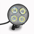4W Bicycle Led Light Bike Horn Waterproof Flashlight With Horn For Electric F4T7