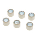 6 Pieces Variator Rollers Roller Weights 6.5g 16x13 for GY6 50CC 80CC Engine