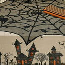 Halloween Table Runner Spider Web Lace Halloween Table Flag Table Cover New