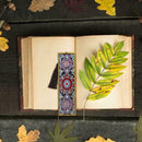 DIY Special Shaped Diamond Painting Leather Tassel Bookmark Creative Gift