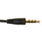 Lavalier Lapel Clip-on Microphone for Smartphones PC Audio Recording Black