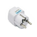 Portable CA UK US AU to EU European Power Socket Plug Travel Converter Adap Z0B9