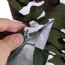 Clothing Dog Jacket with Hooded Clothes Animal Camouflage Costume (Army Gre B5C1