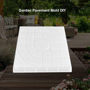 Concrete Pavement Mold DIY Plastic Path Maker Paving Cement Brick Mould