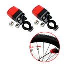 2Pcs Self- Bike Bicycle Rear Light Safety LED Tail Lamp Magnetic IPX4