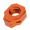 Aluminum Alloy - For  - Pair Chain Guide and Swingarm Slider Kit, Orange~
