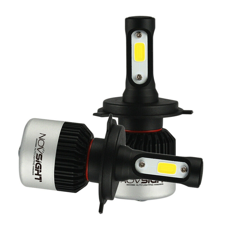 2Pcs H4 Led Headlight Bulbs 72W 10000LM Headlamp Conversion Kit Replacement