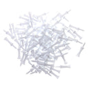 100 Pcs/Pack Professional 50mm 1.97" Plastic Castle Golf Tees White for Golf