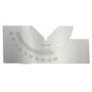 75x25x32mm Precision Mini Adjustable Angle V Block Milling 0 Degree To 60 D